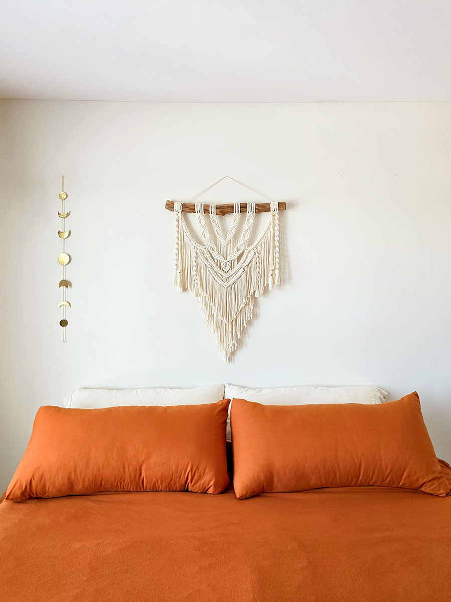 Macramé mural Solaya