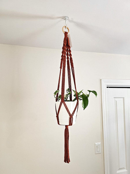 JARDINIÈRE MILA, jardinière en macramé