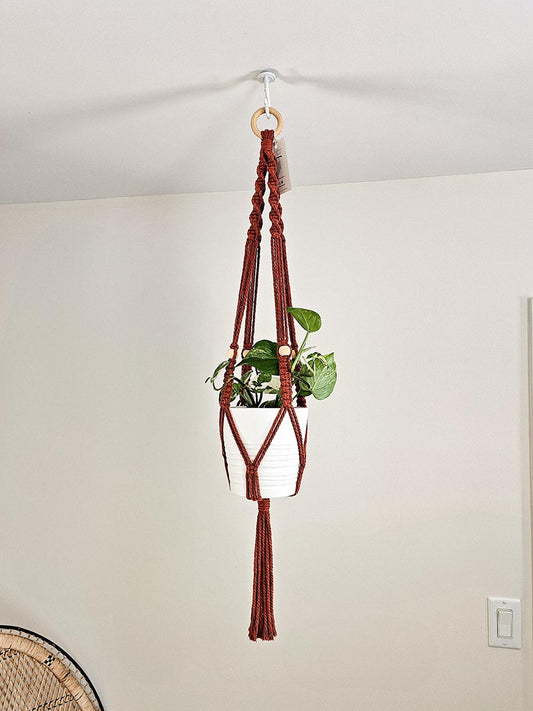 JARDINIÈRE SIMONE, jardinière en macramé