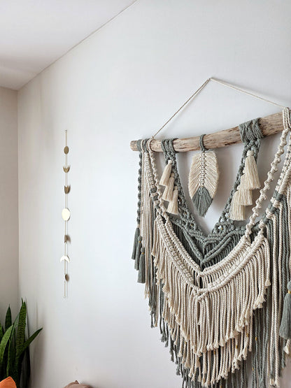 Macramé mural Amaïa