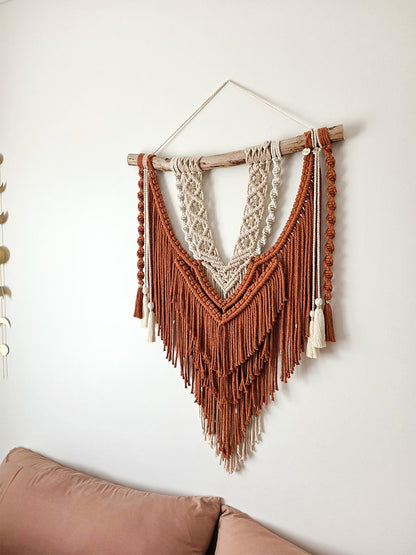 Macramé mural Iria