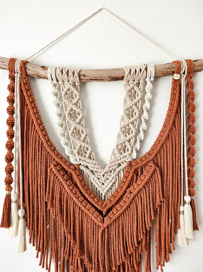 Macramé mural Iria