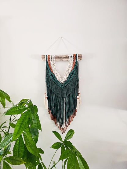 Macramé mural Oliana