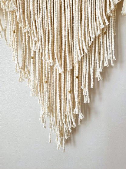 Macramé mural Solaya