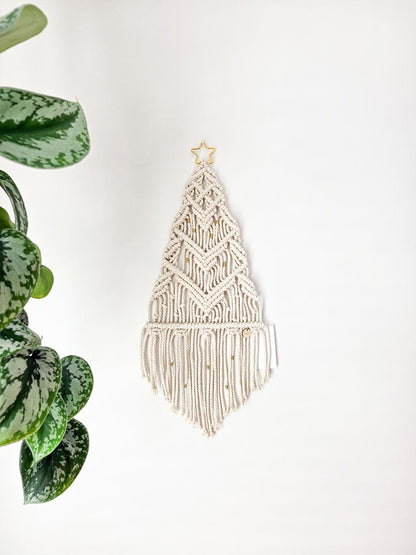 Sapin Ayra, sapin de Noël en macramé