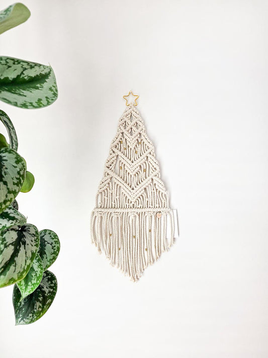 Sapin Ayra, sapin de Noël en macramé
